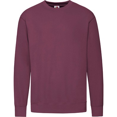 Sweatshirt Lightweight Set-In S Unisex, XL, BORDEAUX