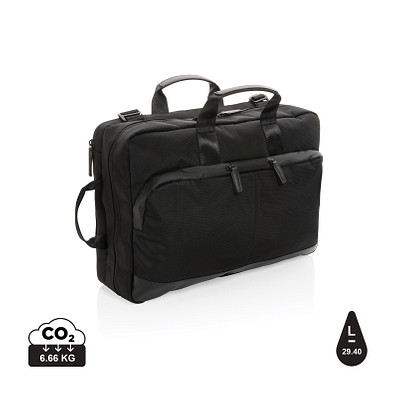 Swiss Peak Aware™ Executive 2-in-1 Laptop-Rucksack, schwarz