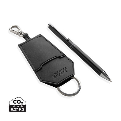 Swiss Peak Tula RCS Set aus Key-Organizer & Stifte, schwarz