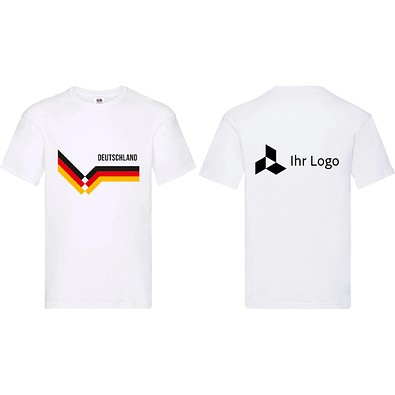 T-Shirt Fan-Edition mit WM-Motiv Deutschland plus Logofläche, M
