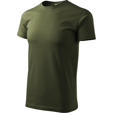 T-Shirt Herren Basic, 2XL, military