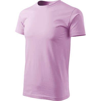 T-Shirt Herren Basic, 2XL, orchid