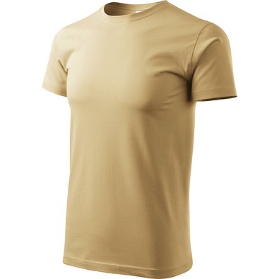 T-Shirt Herren Basic, 4XL, sand