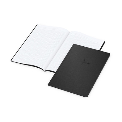 Geiger-Notes Broschur Tablet-Book A4 Bestseller, inkl. Prägung und Farbschnitt schwarz