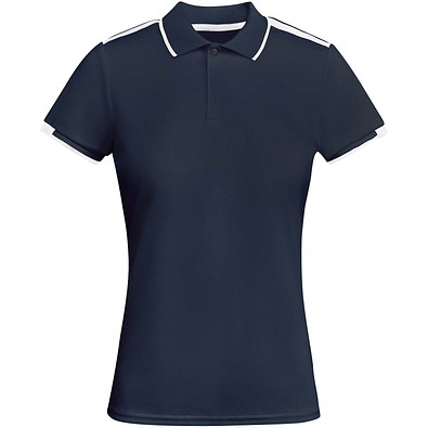 Tamil Sport Poloshirt für Damen, Navy Blue, L