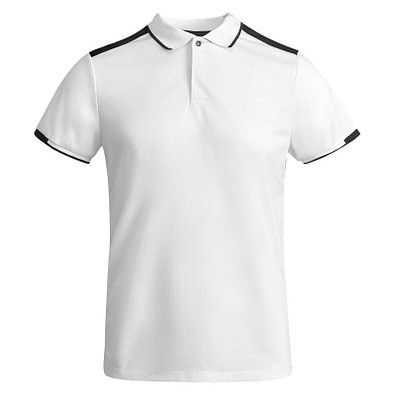Tamil Sport Poloshirt für Herren, weiss, L