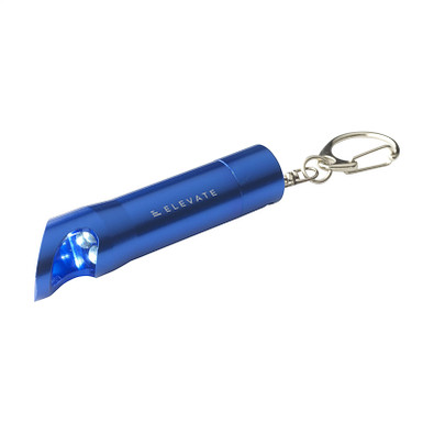 Taschenlampe mit Flaschenöffner, blau