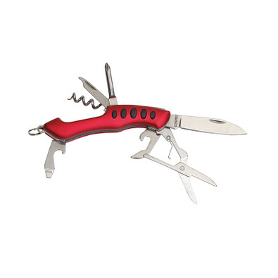 Taschenmesser SMALL R.,rot, silber