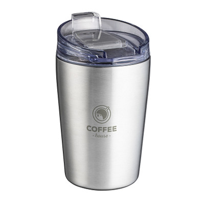 retumbler® Thermobecher Bozen, 200 ml, silber