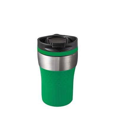 Thermobecher RETUMBLER-BAYAMO CORPORATE, silber/grün