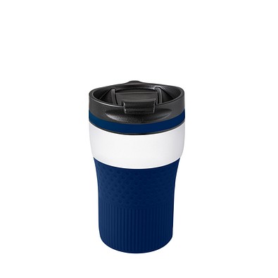 Thermobecher RETUMBLER-BAYAMO CORPORATE, weiß/dunkelblau