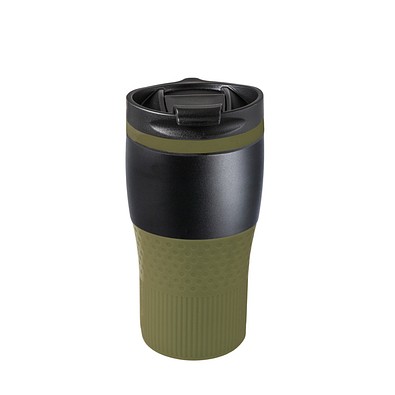 Thermobecher RETUMBLER-BAYAMO MEZZO CORPORATE, schwarz/dunkelgrün