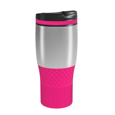 Thermobecher RETUMBLER-myBAYAMO GRANDE II, silber/magenta