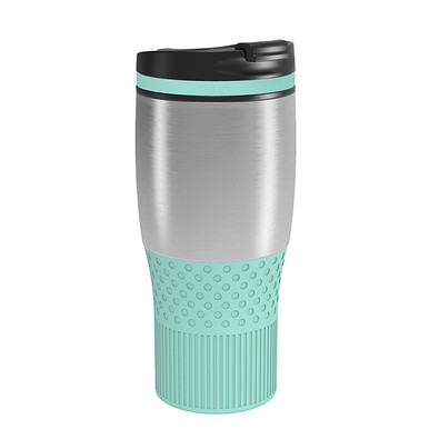 Thermobecher RETUMBLER-myBAYAMO GRANDE II, silber/mint