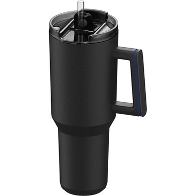 Thermobecher RETUMBLER-myKINGS CANYON 1200, schwarz, Ring dunkelblau