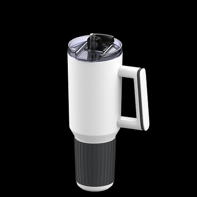 Thermobecher RETUMBLER-myKINGS CANYON 900, weiß/dunkelgrau
