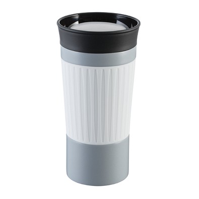Thermobecher RETUMBLER-myKINGSTON, grau, weiß