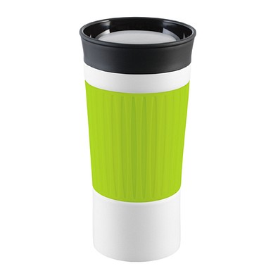 Thermobecher RETUMBLER-myKINGSTON, weiß, hellgrün
