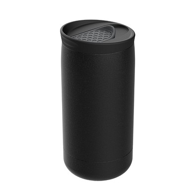 Thermobecher RETUMBLER-myNIZZA, schwarz/dunkelgrau