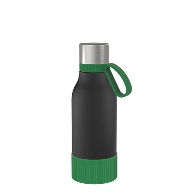 Thermotrinkflasche RETUMBLER-myNIZZA II 420 CERAMIC, schwarz/grün/grün