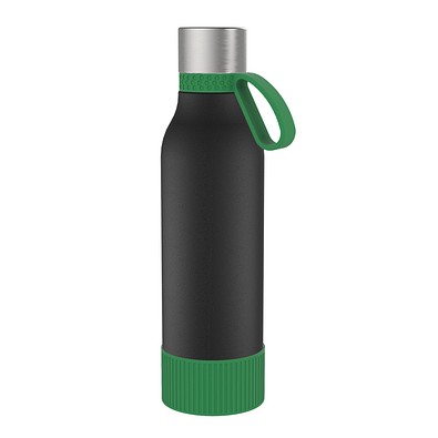 Thermotrinkflasche RETUMBLER-myNIZZA II 600 CERAMIC, schwarz/grün/grün