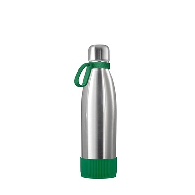 Thermotrinkflasche RETUMBLER-NIZZA, silber/grün/grün
