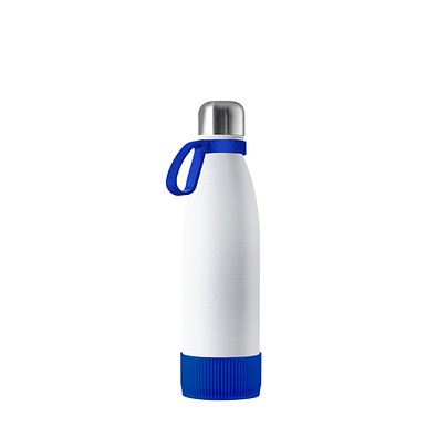 Thermotrinkflasche RETUMBLER-NIZZA, weiß/blau/blau