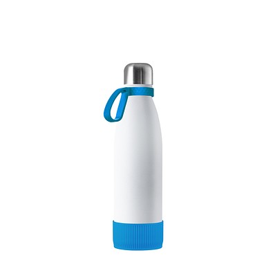 Thermotrinkflasche RETUMBLER-NIZZA, weiß/hellblau/hellblau