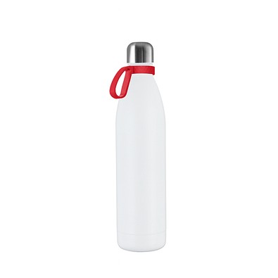 Thermotrinkflasche RETUMBLER-NIZZA XL, weiß/rot