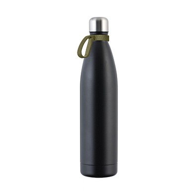 Thermotrinkflasche RETUMBLER-NIZZA XXL, schwarz/dunkelgrün