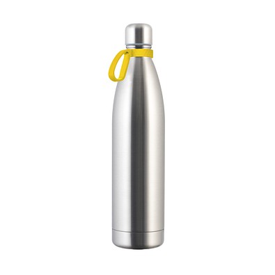 Thermotrinkflasche RETUMBLER-NIZZA XXL, silber/gelb