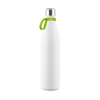 Thermotrinkflasche RETUMBLER-NIZZA XXL, weiß/hellgrün