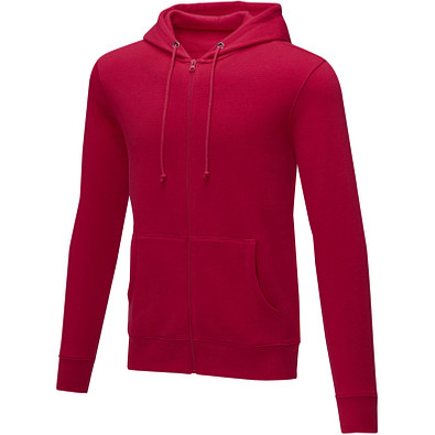 Theron Hoodie mit Reißverschluss für Herren, rot, XL