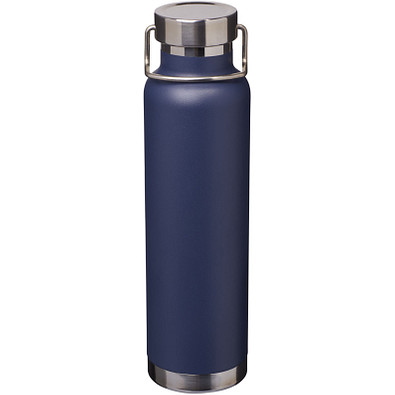Kupfer-Isolierflasche Thor, 650 ml, dunkelblau