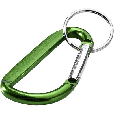 Timor Schlüsselanhänger mit Karabiner, grün