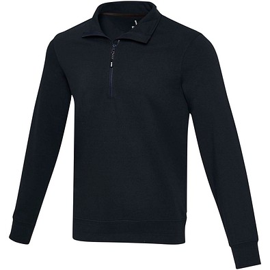 Tin Aware™ Pullover mit Half-Zip Reißverschluss Unisex, navy, L