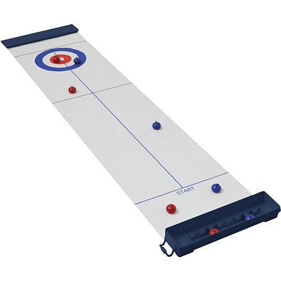 Tischspiel CURLING TIME,blau