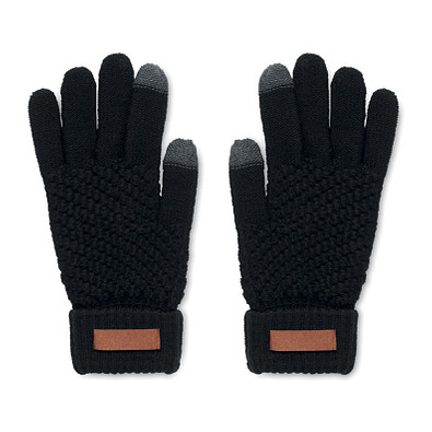Touchscreen Handschuhe RPET TAKAI, Schwarz