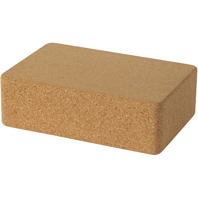 Trikona Kork Yogablock, natural