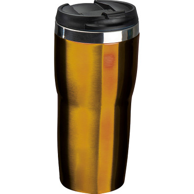 Trinkbecher aus Edelstahl, 480ml, gold