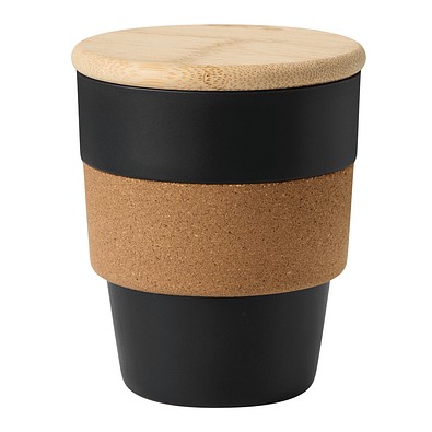 Trinkbecher TRAVEL GRIP,schwarz