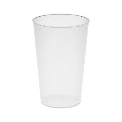 Trinkbecher Vital, 200 ml, transparent-milchig