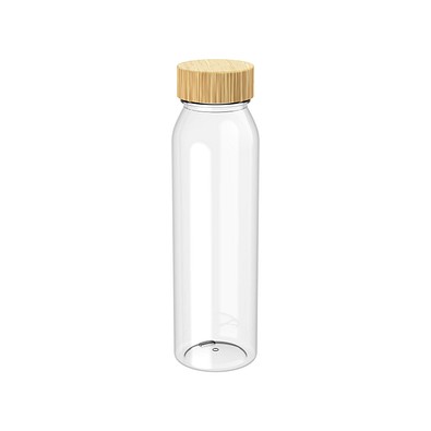 Trinkflasche Active Natural, 650 ml, RENEW, transparent/natur