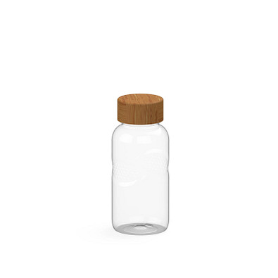 Trinkflasche Carve Natural, 500 ml, RENEW, transparent/natur
