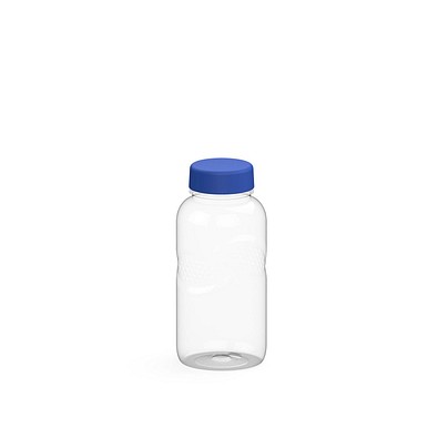 Trinkflasche Carve Refresh, 500 ml, RENEW, transparent/standard-blau PP