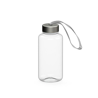 Trinkflasche Pure, 700 ml, RENEW, transparent/silber