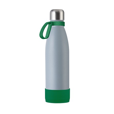 Trinkflasche RETUMBLER-myTOULON, grau/grün/grün