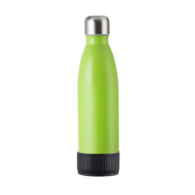 Trinkflasche RETUMBLER-myTOULON, hellgrün, Sleeve schwarz