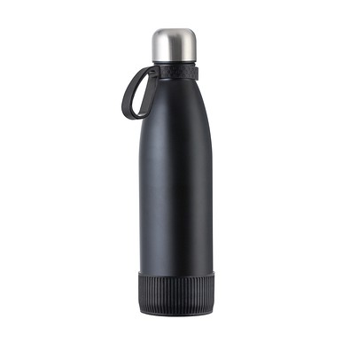 Trinkflasche RETUMBLER-myTOULON, schwarz/schwarz/schwarz