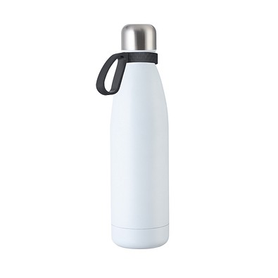 Trinkflasche RETUMBLER-myTOULON, weiß, Ring anthrazit